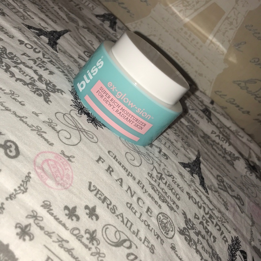 Bliss ex-glow-sion super rich moisturizer
